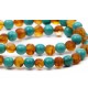 Amber adult bracelet - Gemstone - Turquoise jewelry